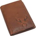 MRDP Deer Men's RFID Blocking Real Leather...
