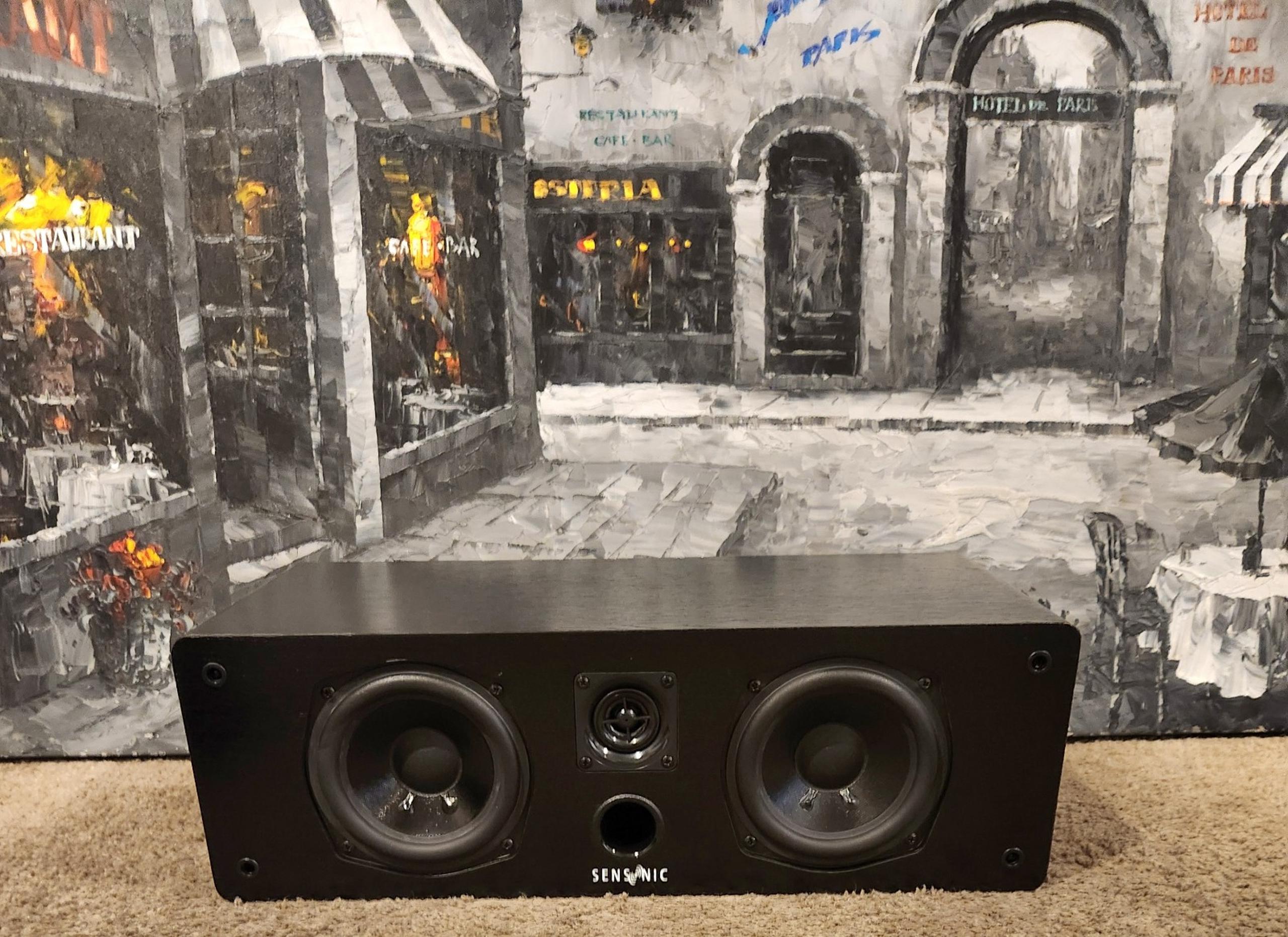 NuTone Sensonic SS-725 8-ohm, two-way, Shielded Center Channel Speaker