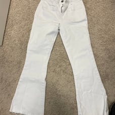 FRAME white jeans