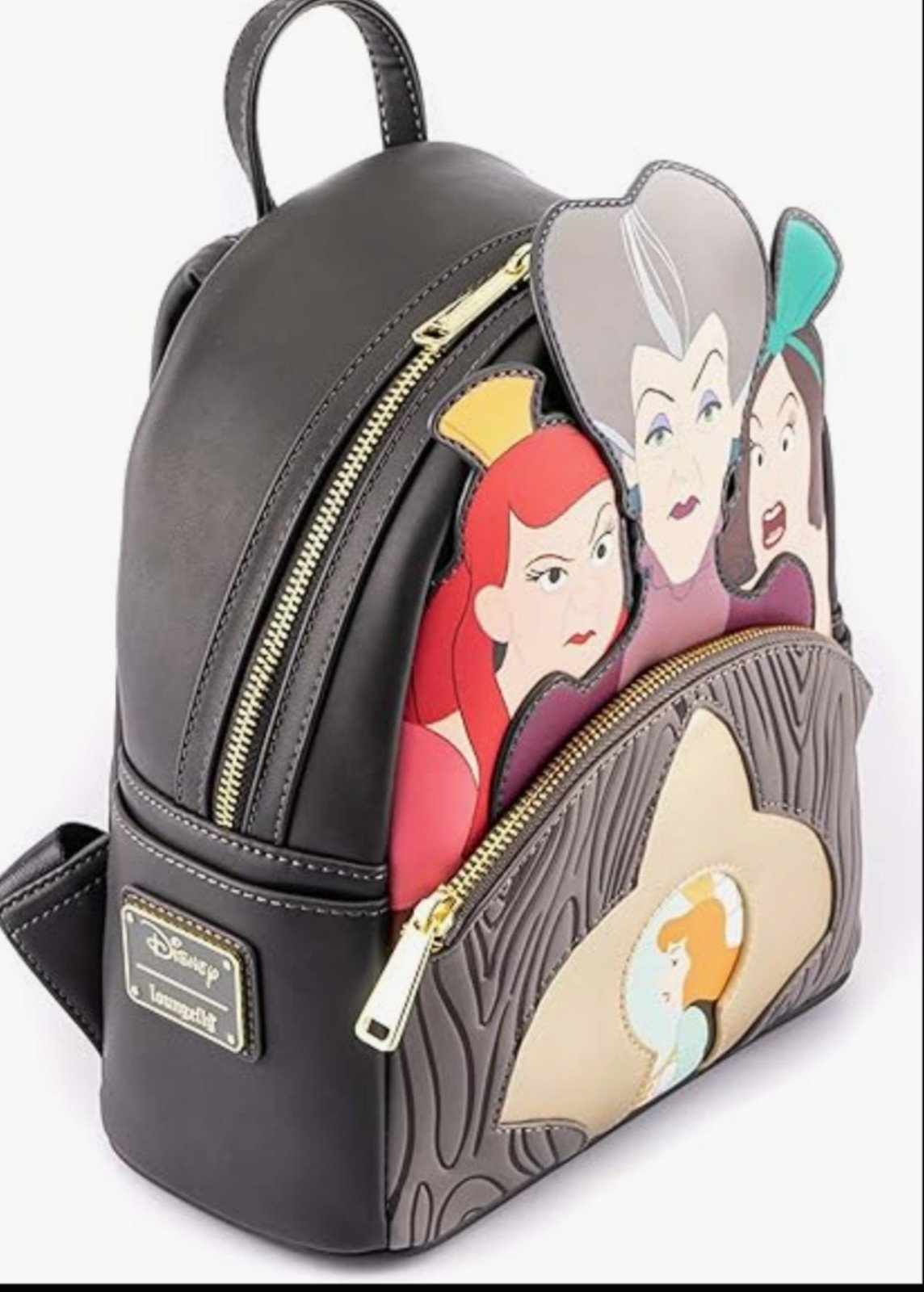 Loungefly Disney Villains Scenes Evil Step Mother backpack AND WALLET NWT!!