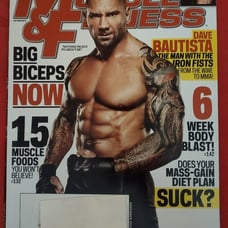 Muscle and Fitness Magazine (Dave Bautista) 2012