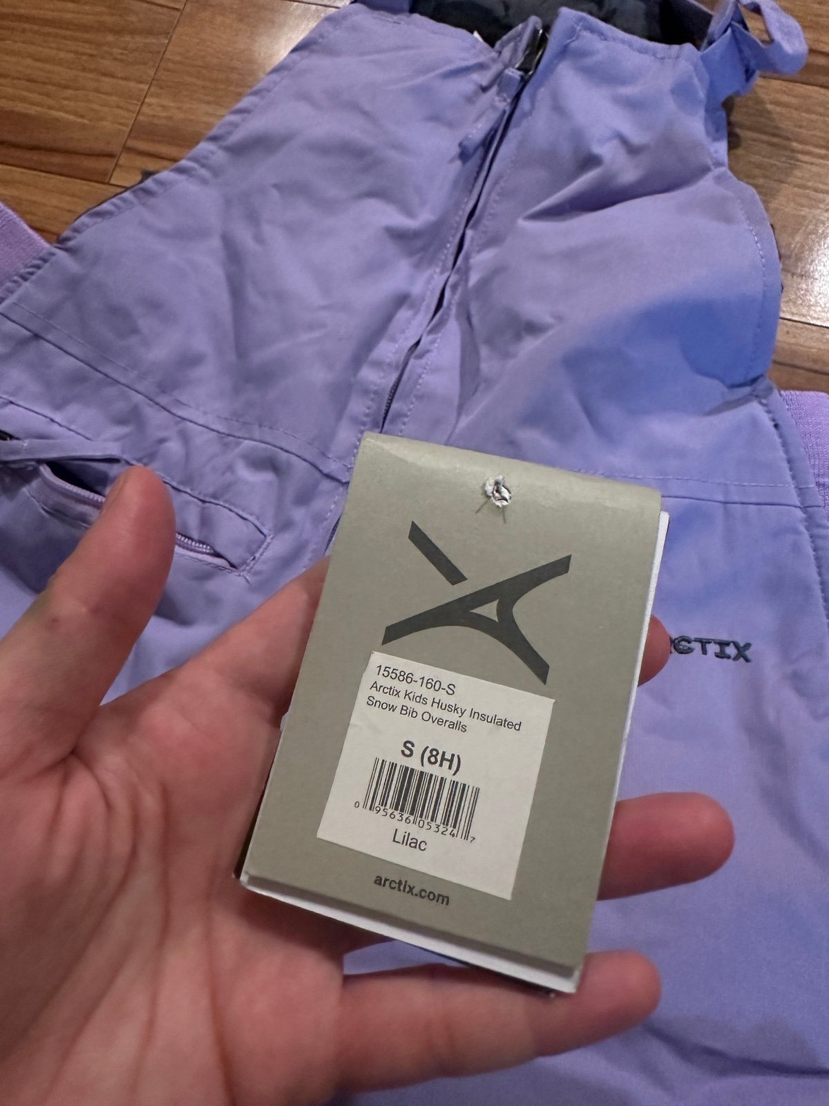 Arctix Kids Snow Bib Insulated Overalls Grey Size Large