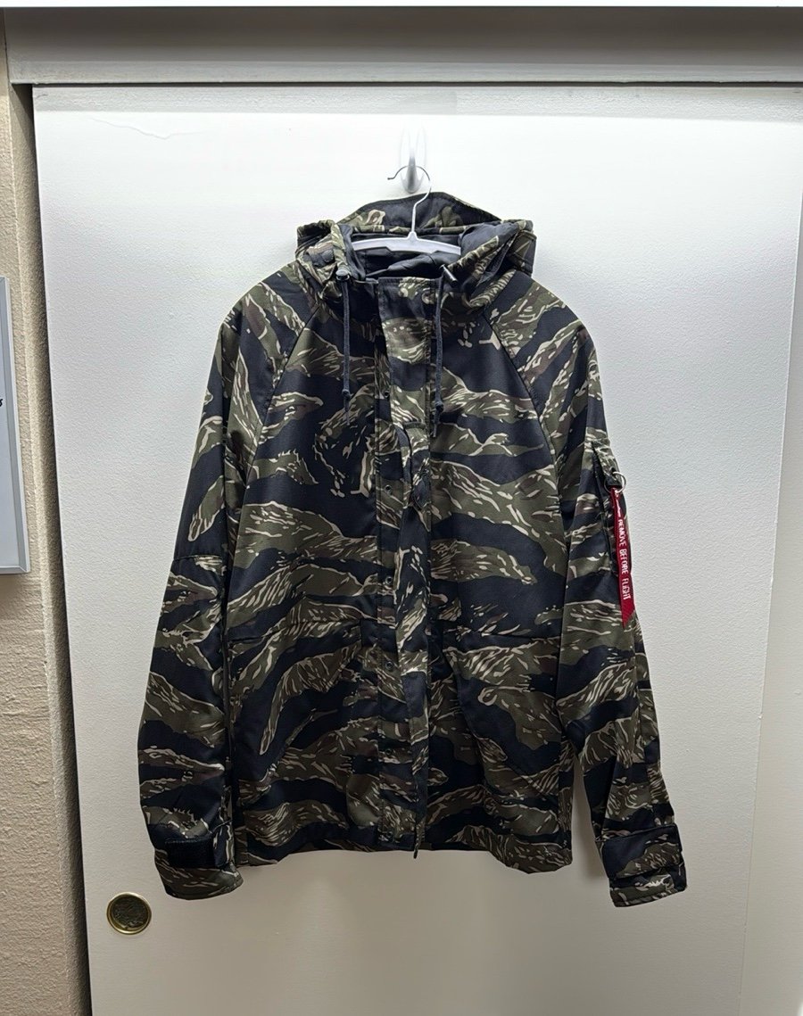 Alpha industries tiger camo paka