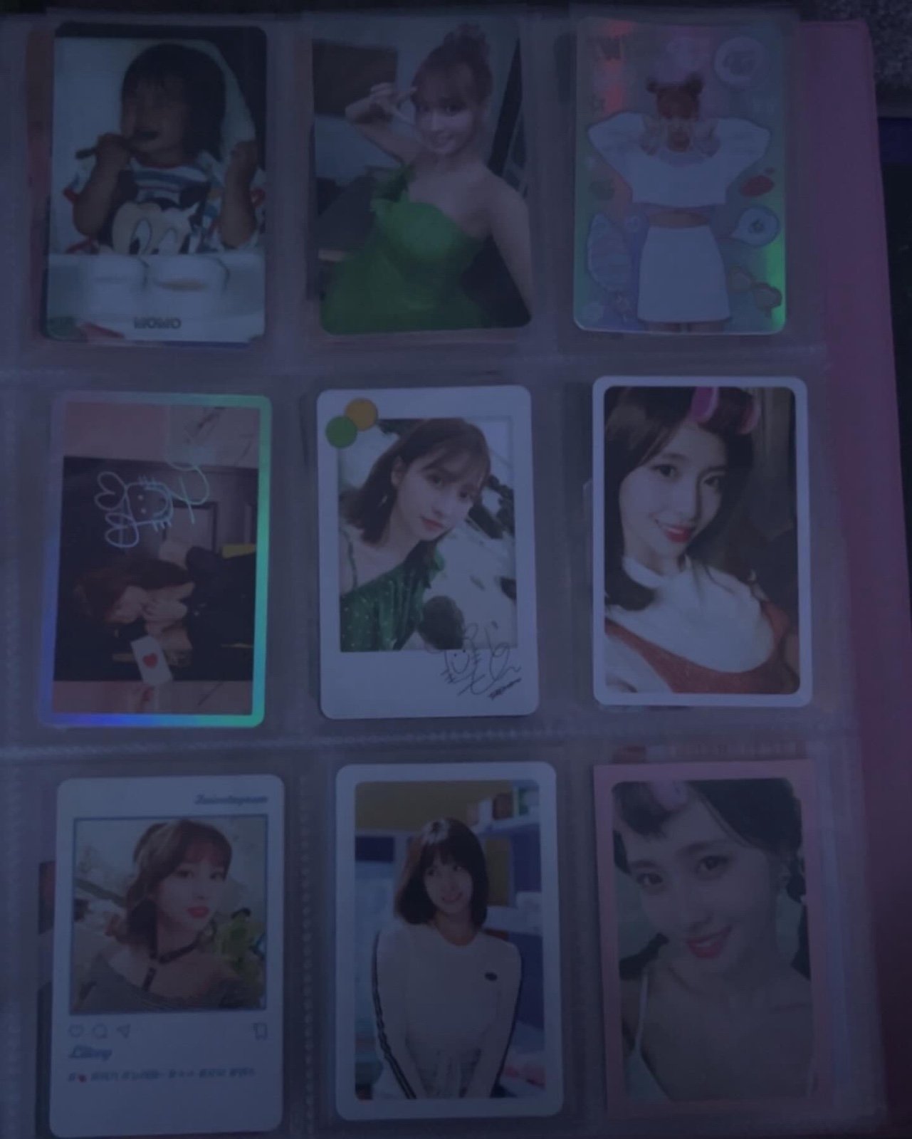 twice momo photocard