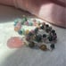 Strawberry Quartz Piyao with tourmaline