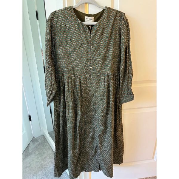 NWT MIRTH Anguilla dress in Ivy Tulip, Sm $315