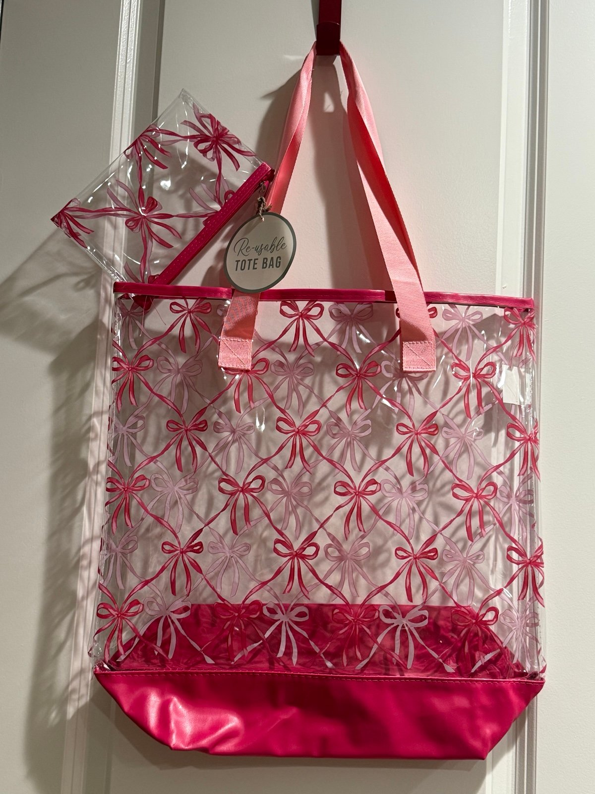 Bow tote bag