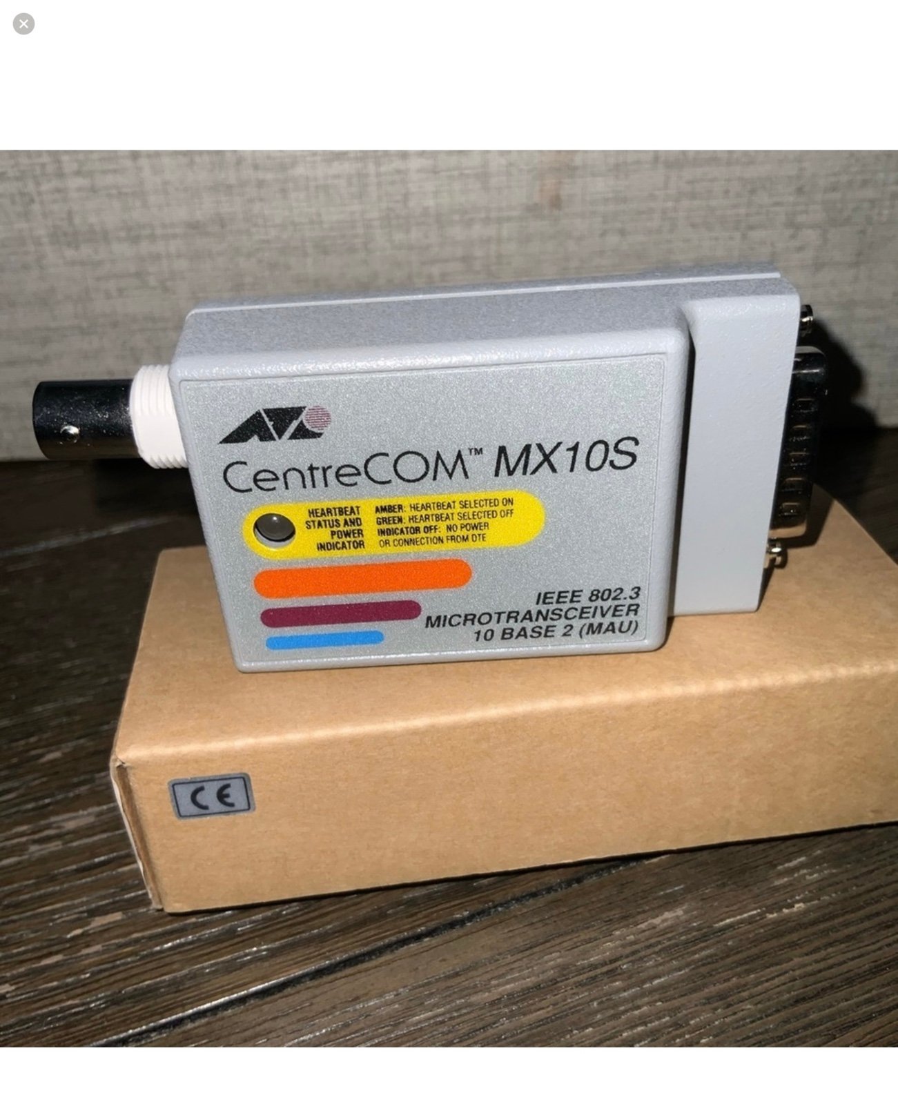 AT-MX10S Allied Telesis SlimLine CentreCOM MX10S IEEE 802.3 10Mbps 10Base-2 BNC