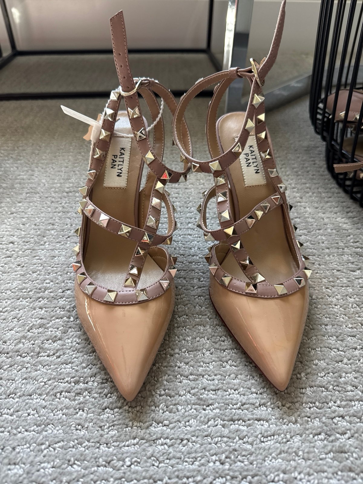 Kaitlyn Pan Studded Heels