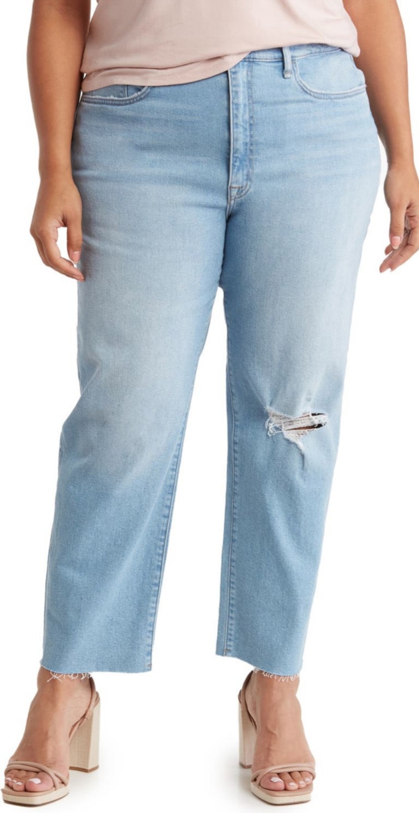 Hudson Women's Kass High Rise Straight Leg Jeans Sz 29