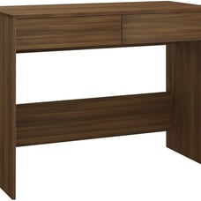 vidaXL Desk Brown Oak 39.8 x19.7 x30.1 Chipboard #UIC#3466