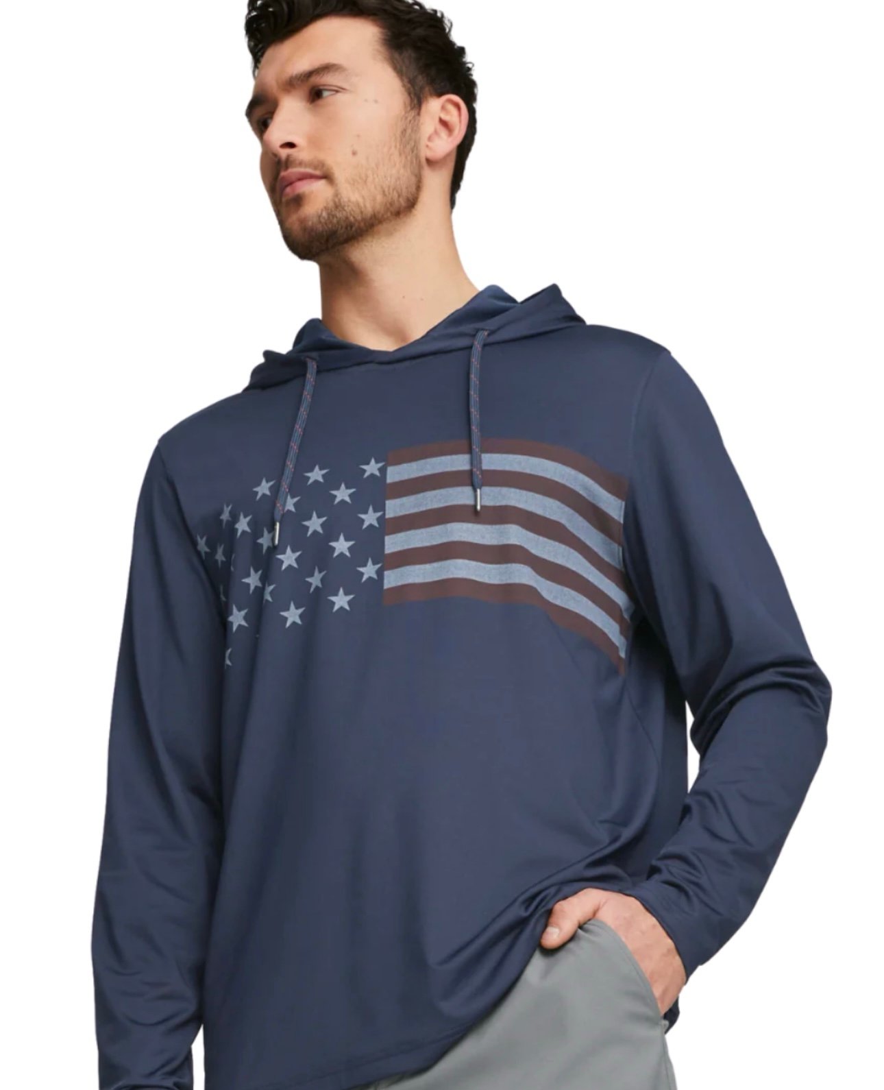 NWT PUMA X VA STARS & STRIPES HOODIE Large