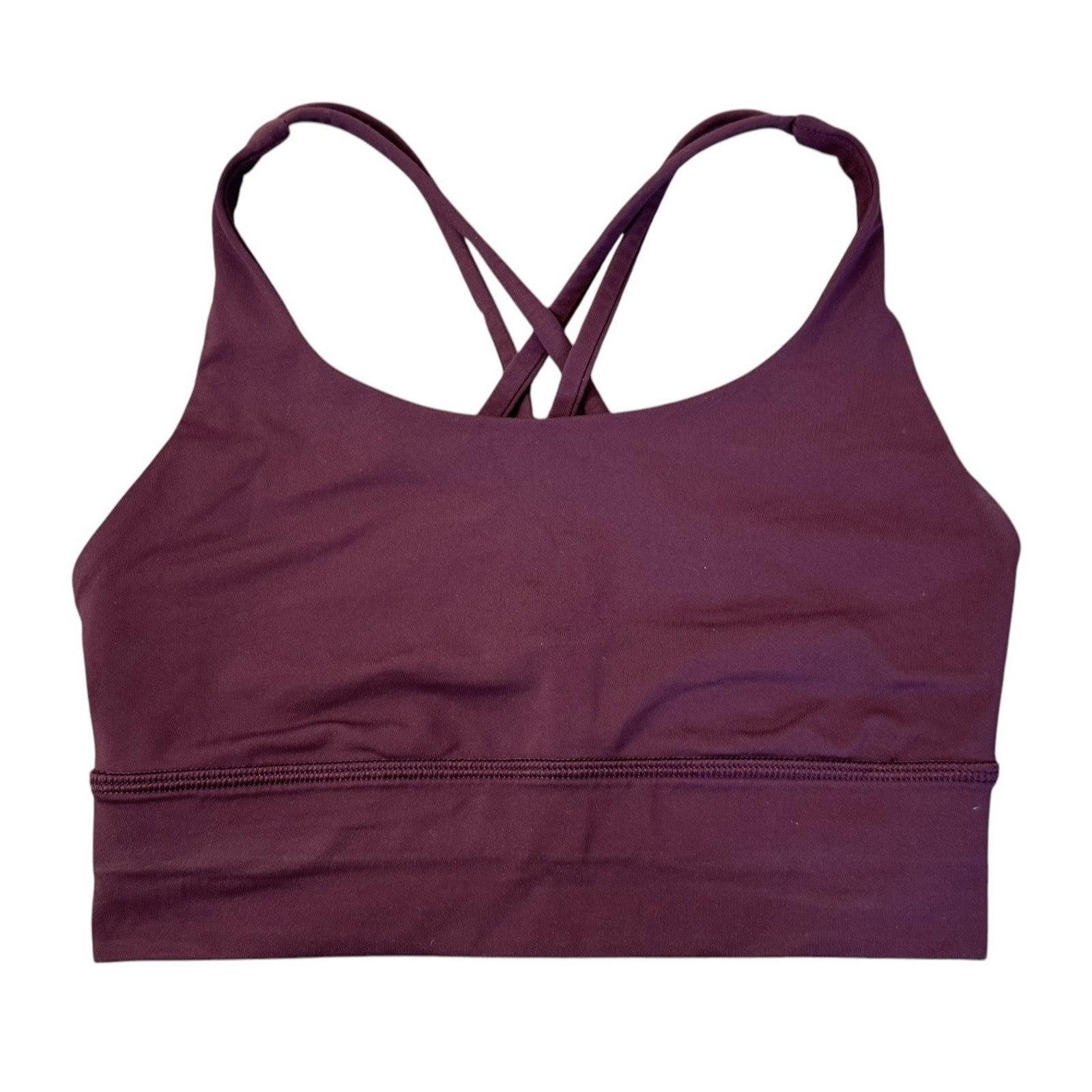 LULULEMON Athletica Energy Strappy Sports Bra Yoga Pilates Size 4 RARE COLOR