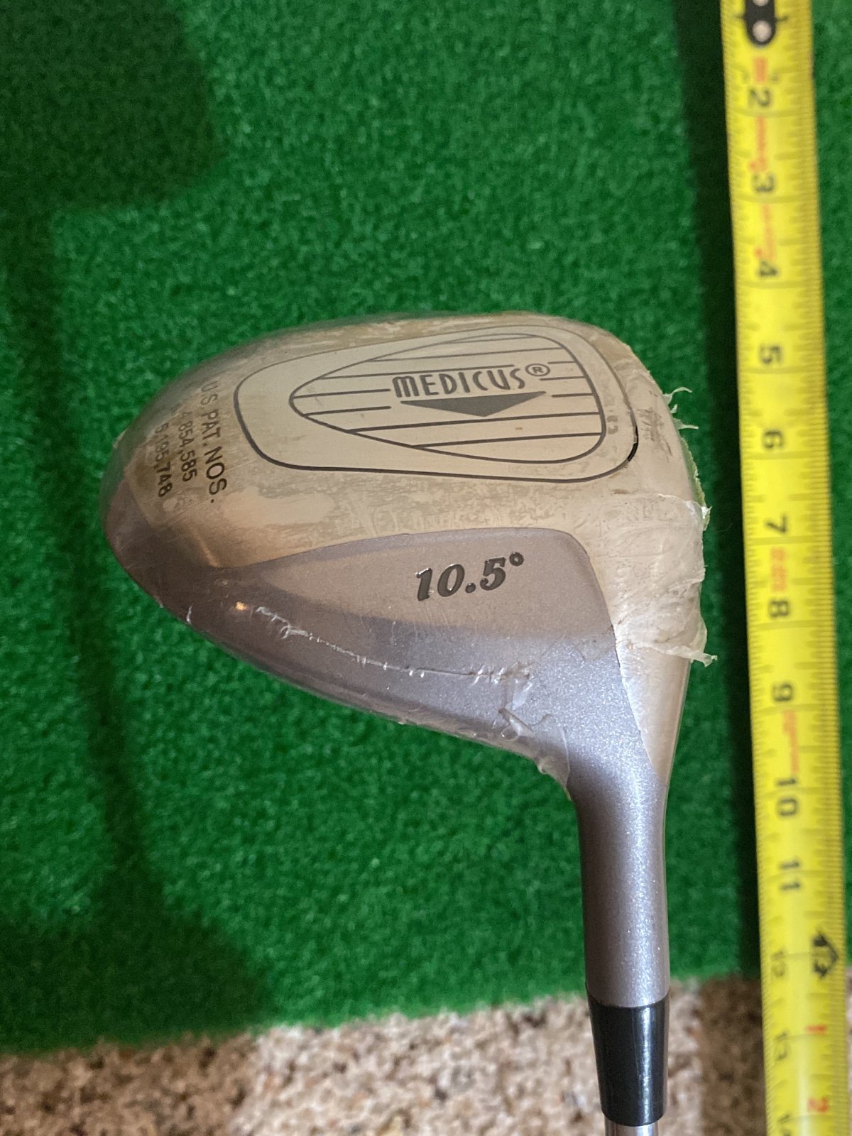 Medicus Dual Hinge 10.5 Golf Driver Swing Trainer Aid