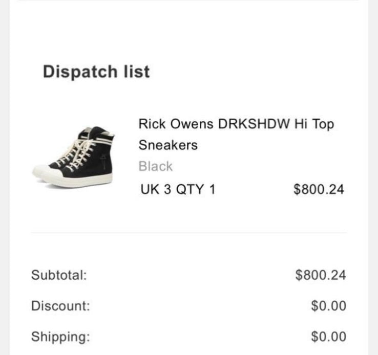 Rick owens