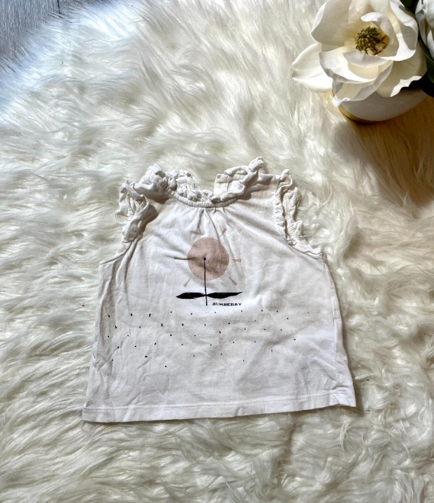 BURBERRY BABY TODDLER GIRLS T- SHIRTS 9M
