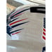 Speed and Strength FF389 Stars Stripes Red White Patriotic Motorcycle Helmet M