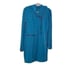 Athleta Teal Blue Hooded Athletic Dress, Top
