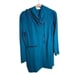 Athleta Teal Blue Hooded Athletic Dress, Top