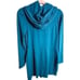 Athleta Teal Blue Hooded Athletic Dress, Top