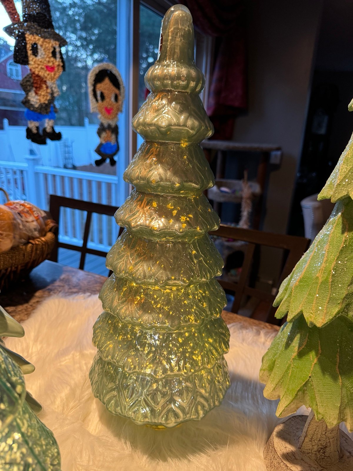 Christmas Tree glass