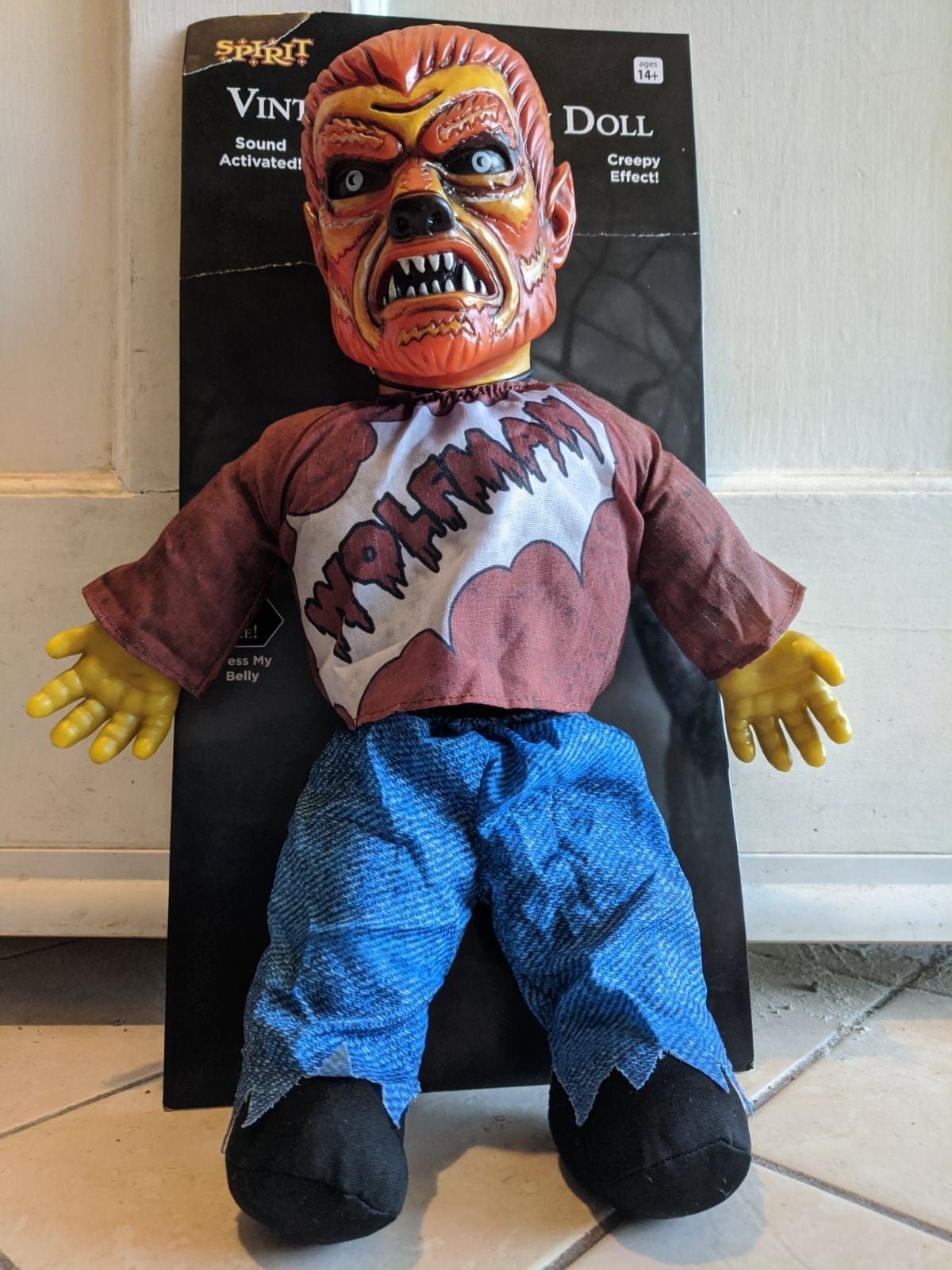 Vintage Wolfman Doll