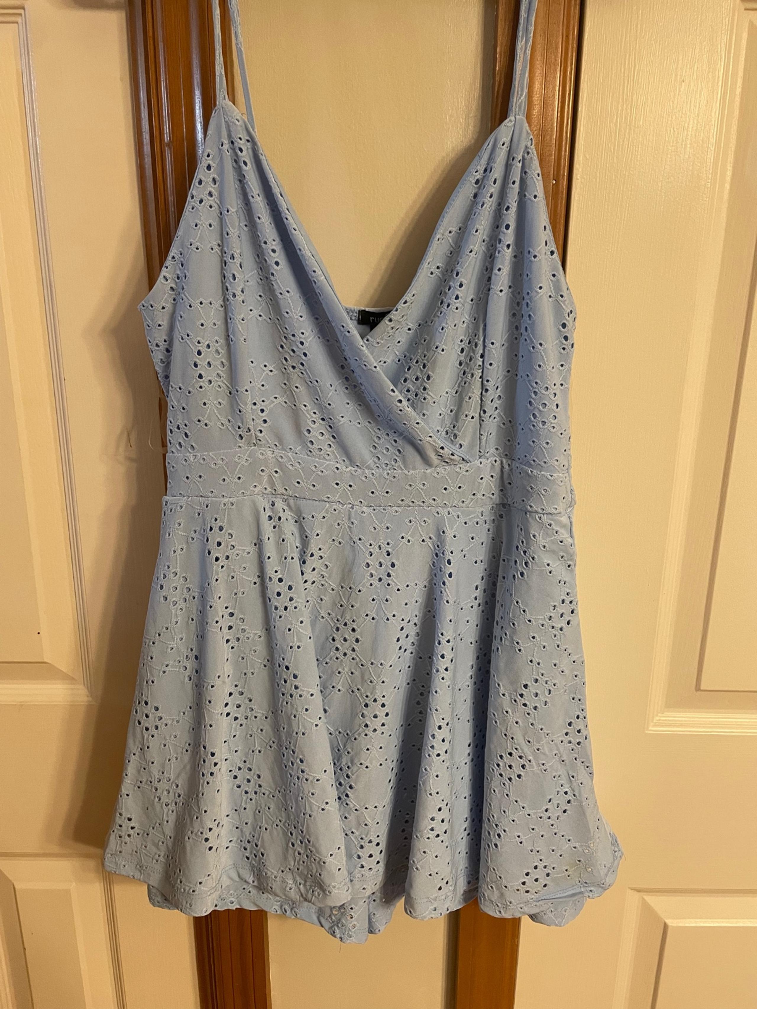 Blue romper