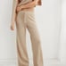 Aerie tan cozy up waffle matching set