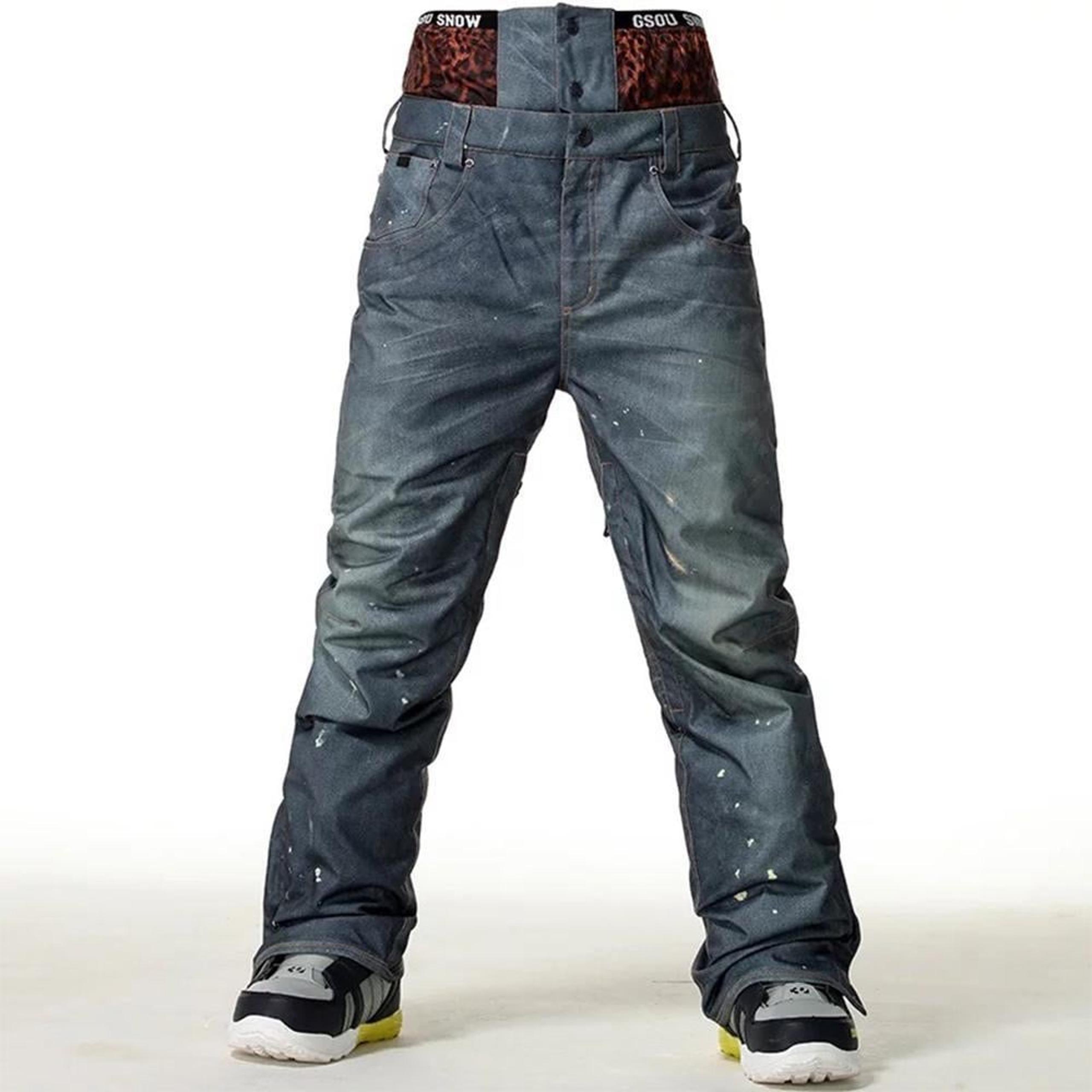 Men's Gsou Snow 10k freestyle Snowboard Jeans Size L