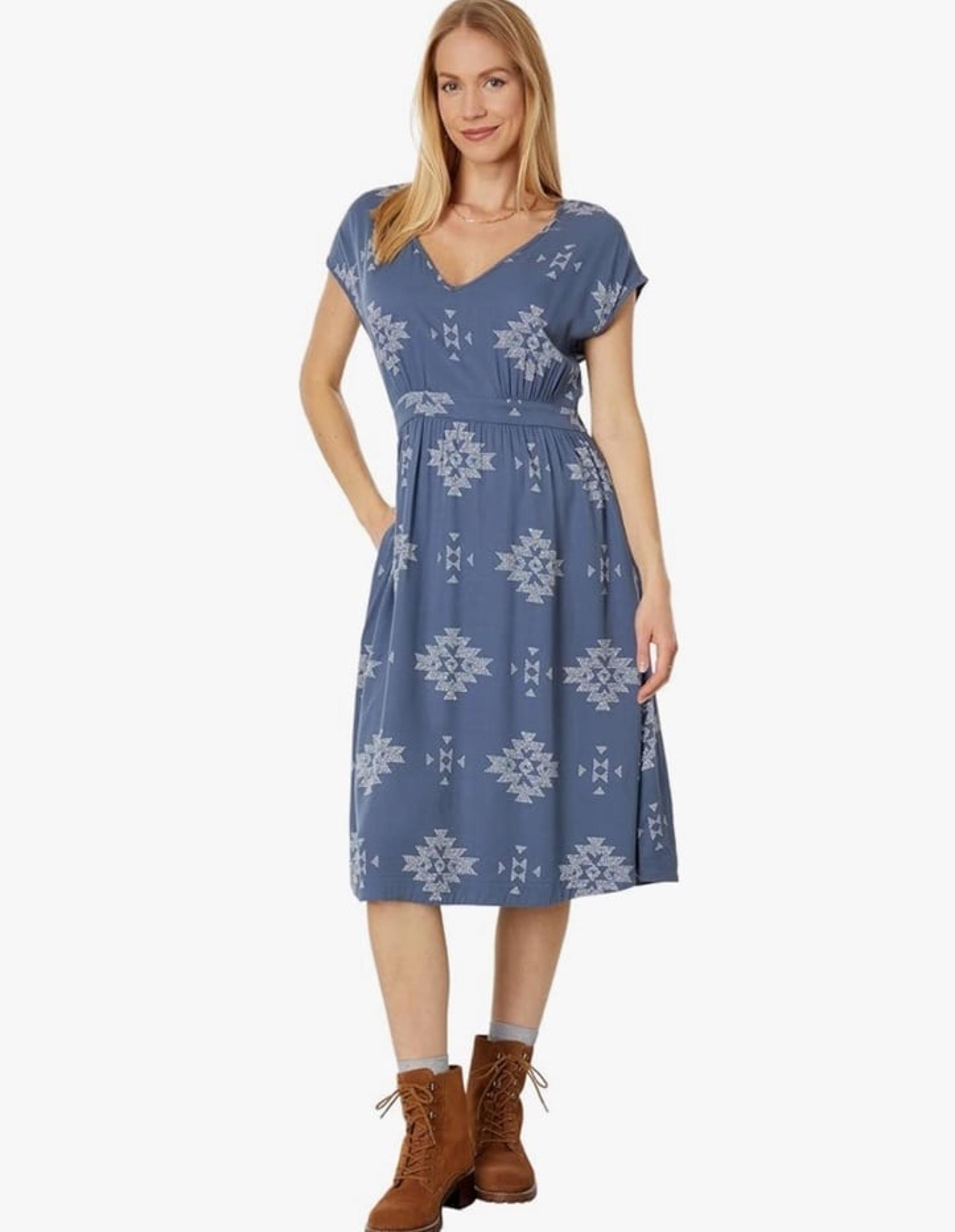Pendleton Cascade Lakes Dress Indigo Blue Medium