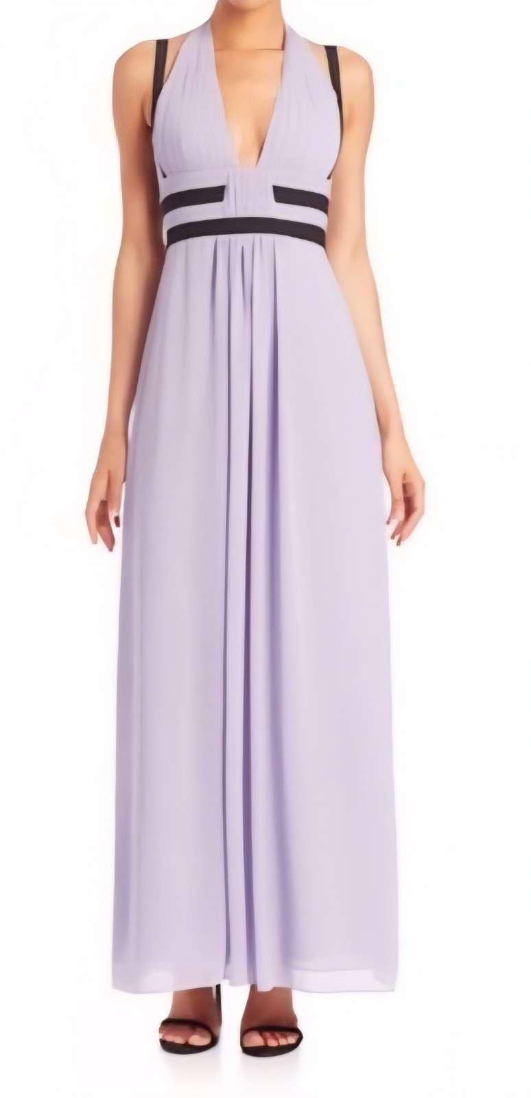 BcbgMAXAZRIA Margarette Color-Blocked Maxi dress