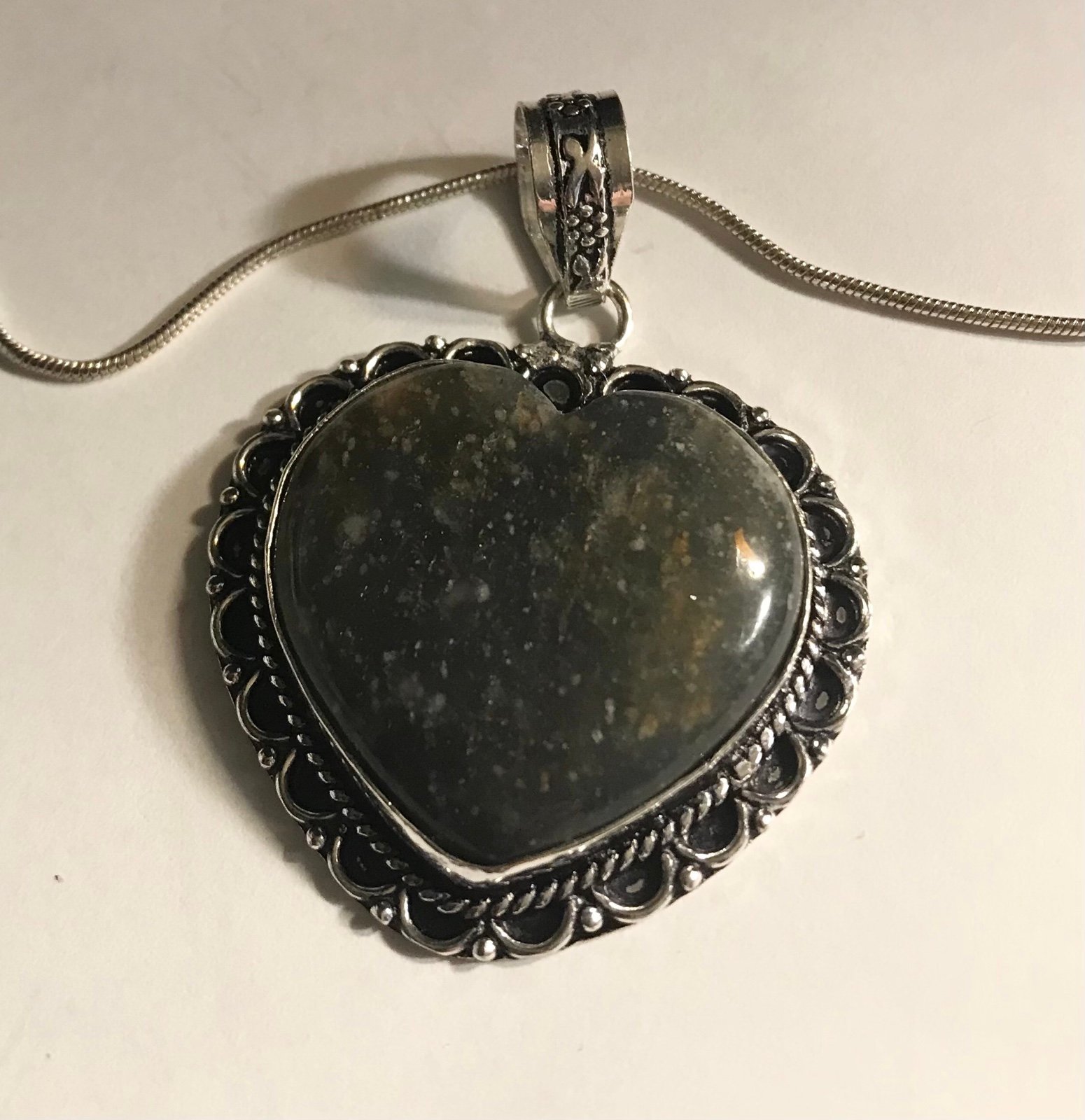 Labradorite 925 Sterling Silver Necklace
