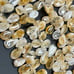 Golden Rutile Rutilated Quartz Gemstone Smooth Drops Briolette Shape Beads