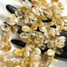 Golden Rutile Rutilated Quartz Gemstone Smooth Drops Briolette Shape Beads