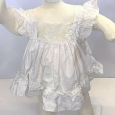 Vintage Infant Pinafore Circle Dress 12m