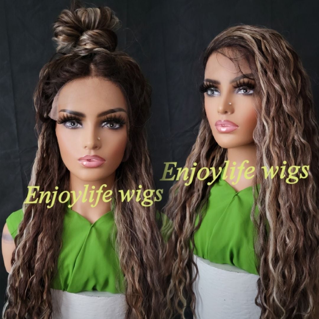 Omg Human Hair HD Front wig