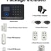 Alarm Home Security System,5G & WiFi 2in1 Wireless Smart GSM Security Alarm 433M