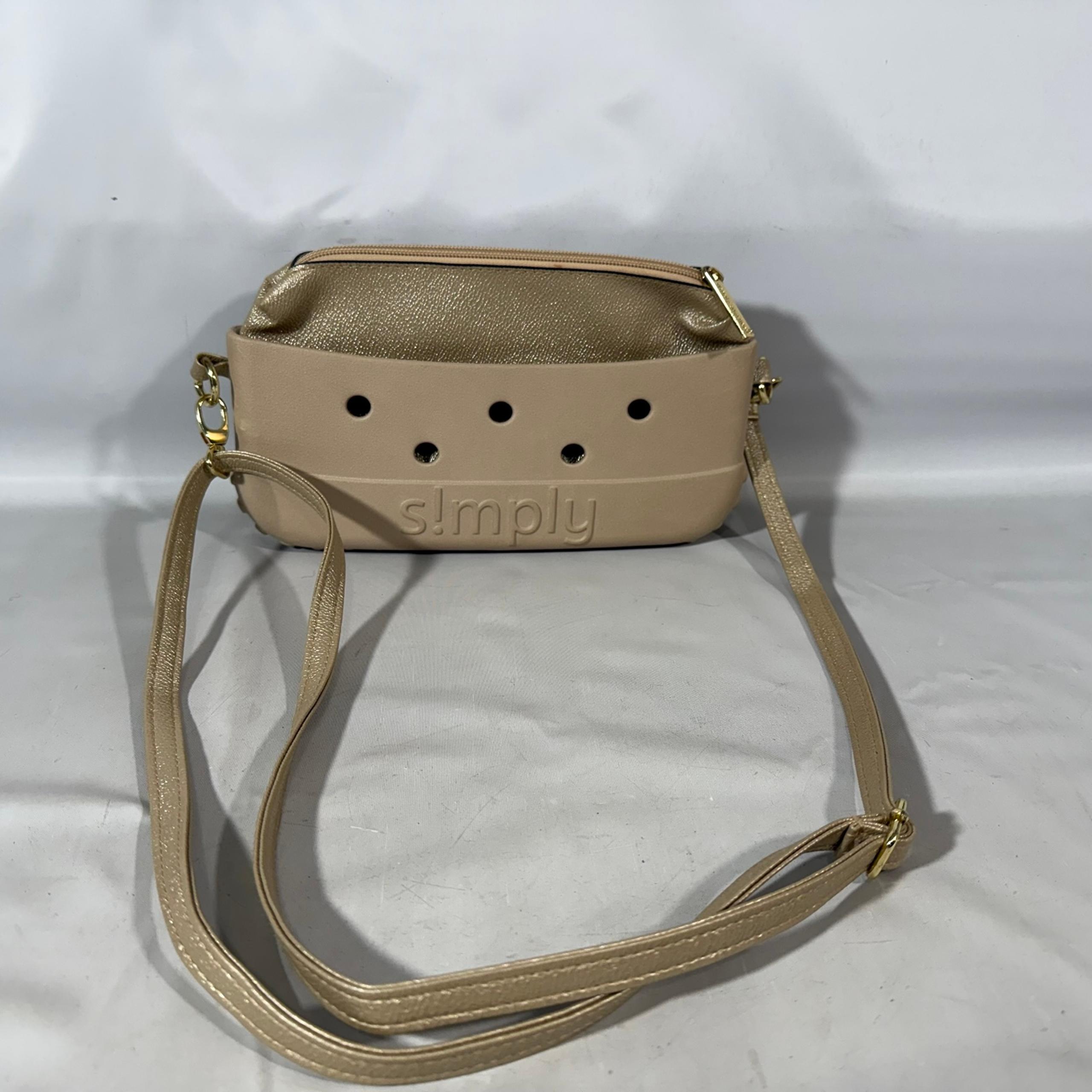 S!mply Tote - Simply Southern Champagne Toiletry Clutch Crossbody Carry Bag