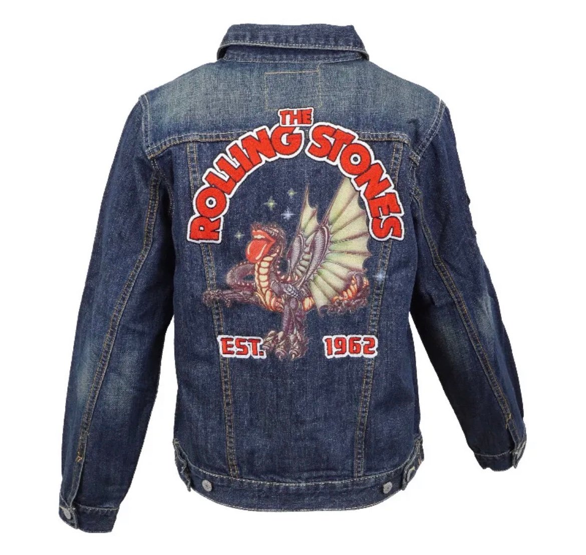Levi’s The Rolling Stones Denim Jean Jacket NEW