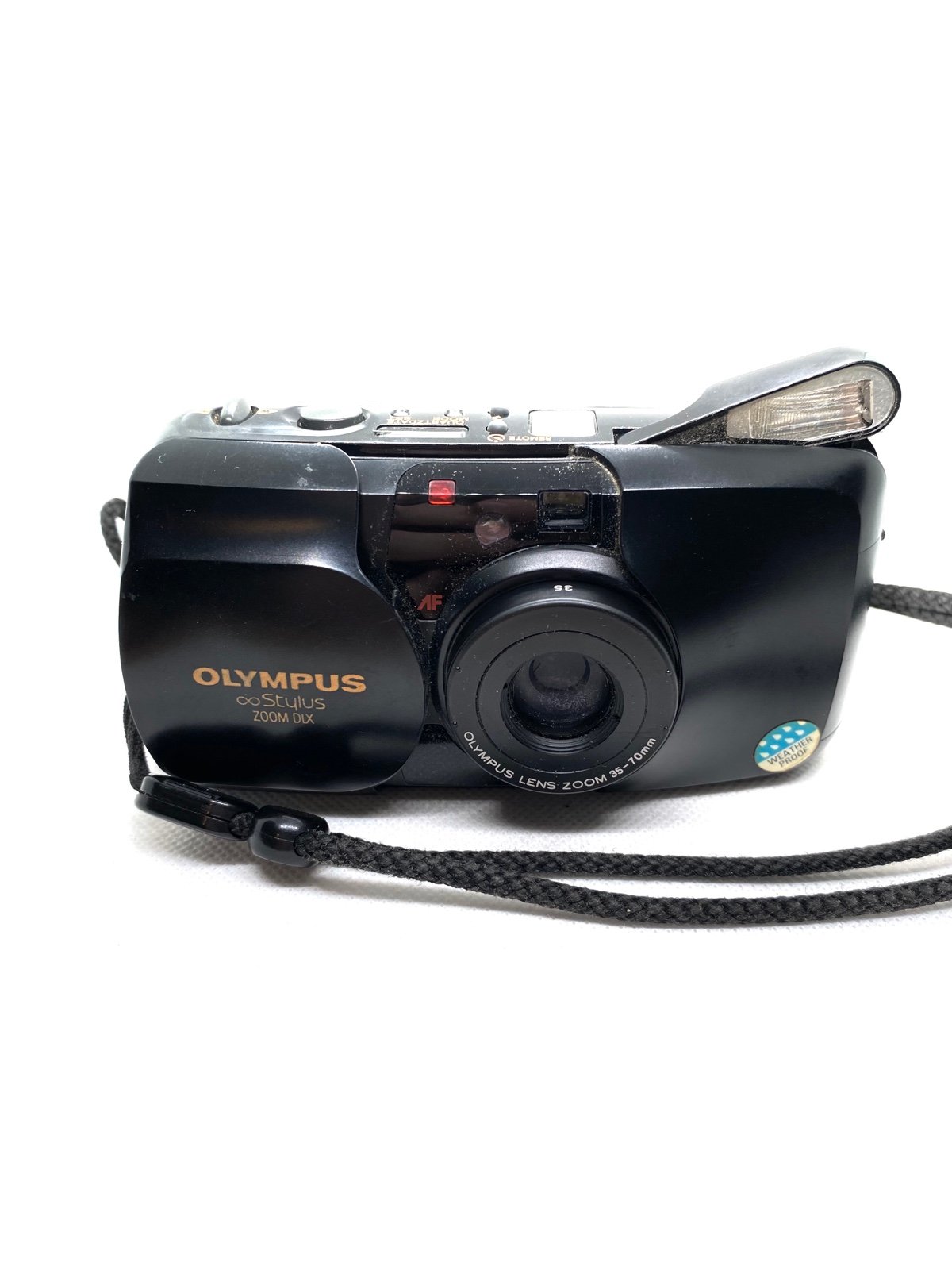 Olympus Stylus Infinity Zoom DLX 35mm film point and shoot camera