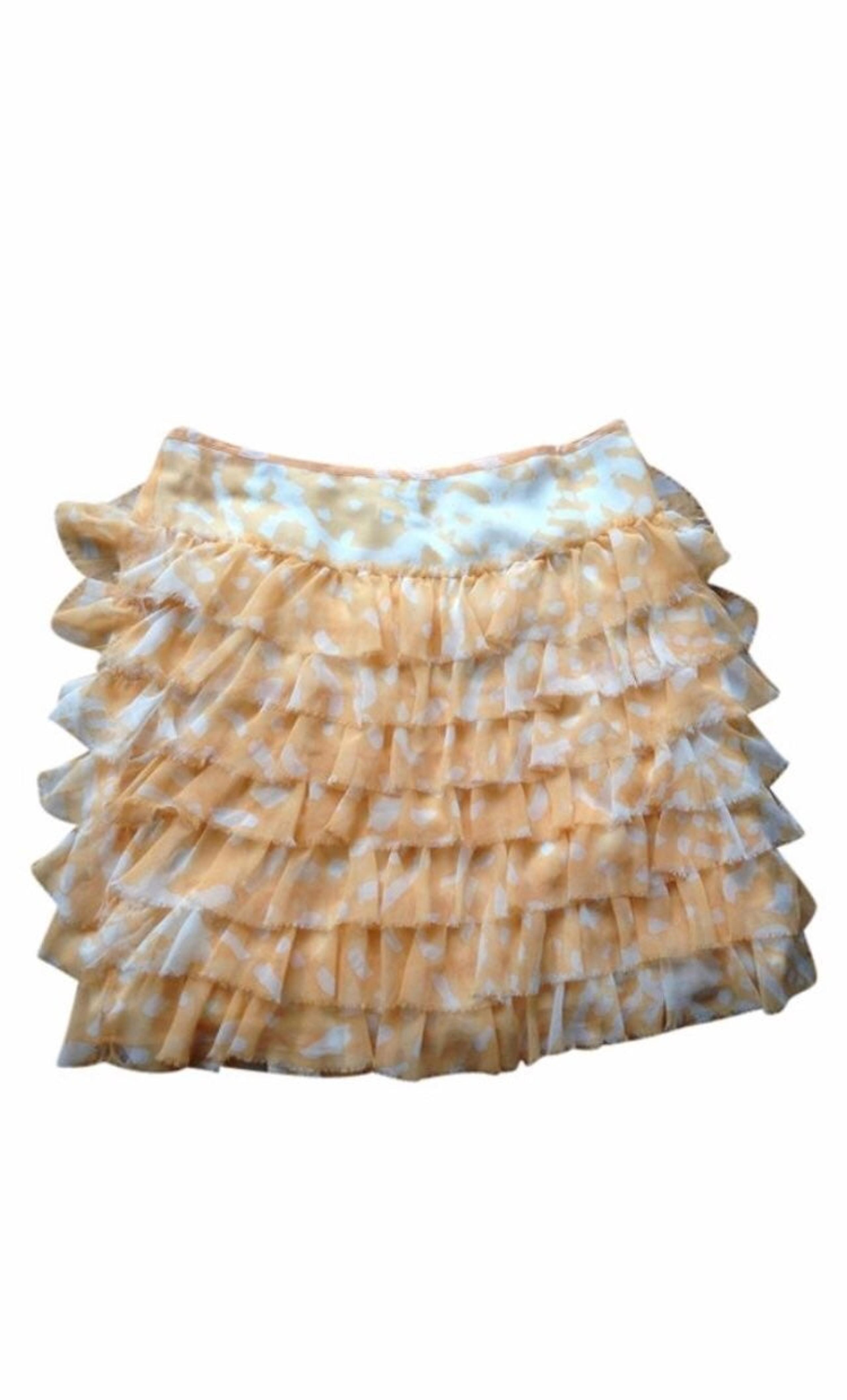 Banana Republic Chiffon Tiered Skirt