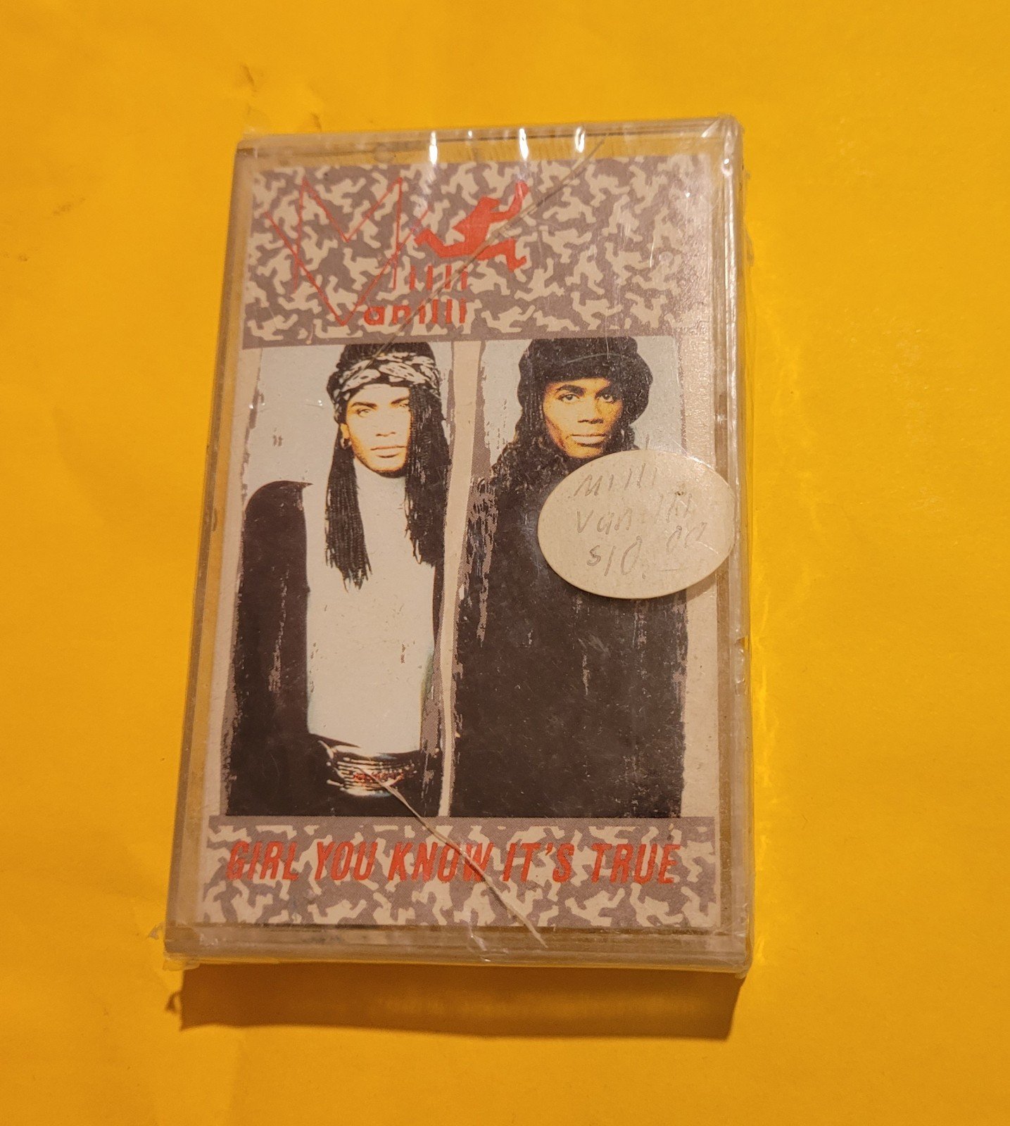 Milli Vanilli Tape Sealed