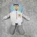 Vintage 2002 Spongebob Sandy Cheeks Cuddle Pillow 28 Jumbo Plush Viacom