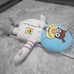 Vintage 2002 Spongebob Sandy Cheeks Cuddle Pillow 28 Jumbo Plush Viacom