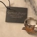 Charles Albert Indescent Recycled Glass Starfish Sterling Silver Ring