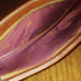 Vintage 1960s Etienne Aigner Oxblood Pebbled Leather Clutch Handbag