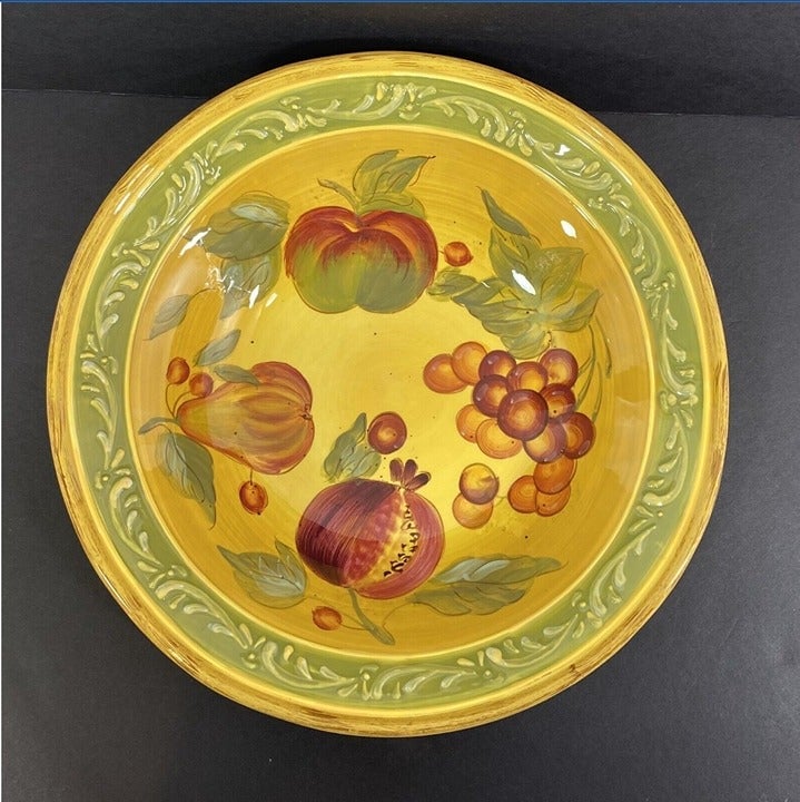 Chris Madden Home Collection for JC Penney, Marsala Pasta Bowl 13.5”