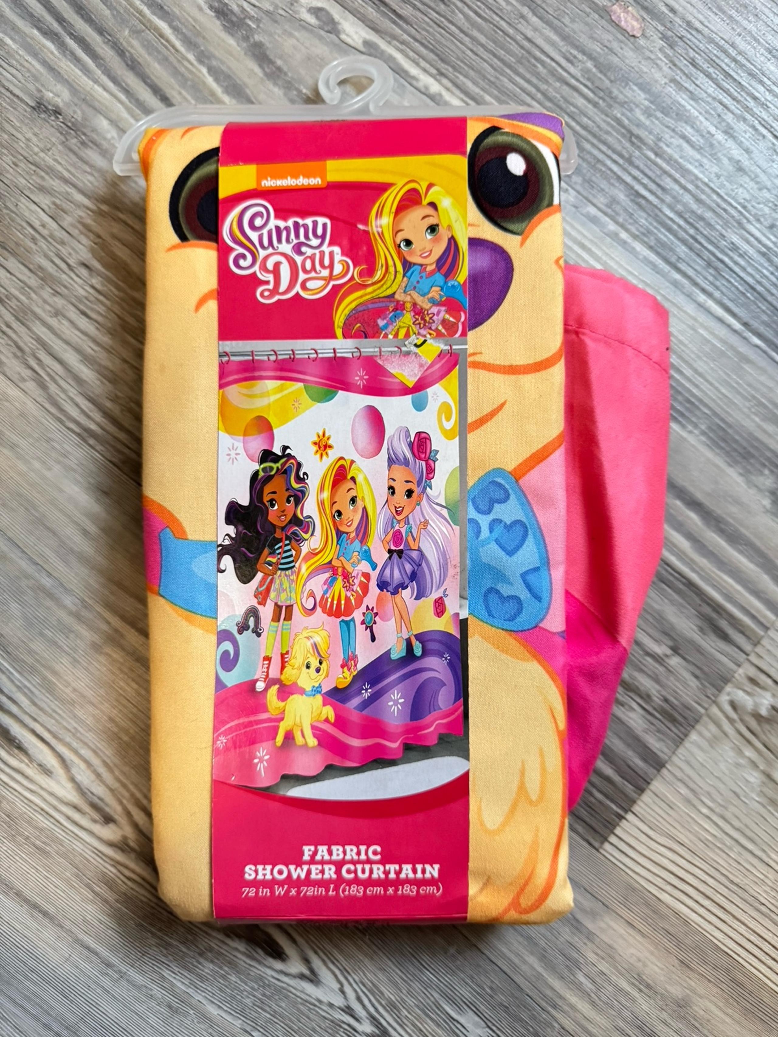 Nickelodeon Sunny Day Fabric Shower Curtain
