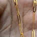 18 K real gold Necklace with Pendant E