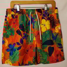 Polo Ralph Lauren Tropical Floral Traveler Classic Swim Trunk Size L